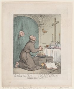 Pyhä luostari, 6. toukokuuta 1807, 6. toukokuuta 1807. tekijältä Thomas Rowlandson