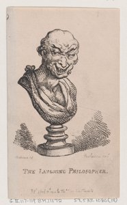 Naurava filosofi, 1808, 1808. tekijältä Thomas Rowlandson