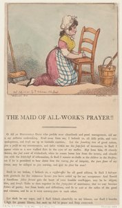 Kaikentyön piikan rukous!!, 25. heinäkuuta 1801, 25. heinäkuuta 1801. tekijältä Thomas Rowlandson