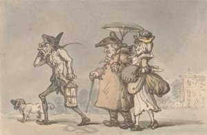 Maaseudun kurjuudet tekijältä Thomas Rowlandson