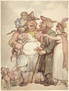 Apinakauppias tekijältä Thomas Rowlandson
