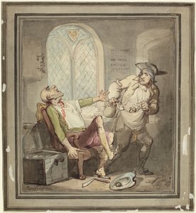 Kitsaan murha ja ryöstö tekijältä Thomas Rowlandson