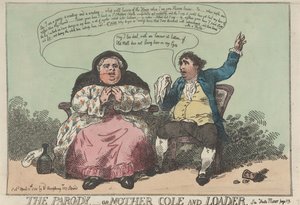Parodia – eli Äiti Cole ja Johtaja tekijältä Thomas Rowlandson