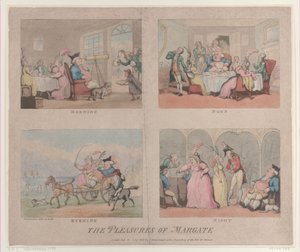 The Pleasures of Margate, 25. heinäkuuta 1800, 25. heinäkuuta 1800. tekijältä Thomas Rowlandson