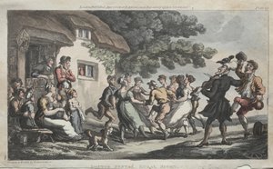 Rev. Dr. Syntax Rural Sport, 1813. tekijältä Thomas Rowlandson
