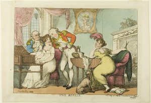 Kilpailijat tekijältä Thomas Rowlandson