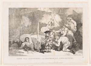 Surullinen löytö; eli armoton oppipoika tekijältä Thomas Rowlandson
