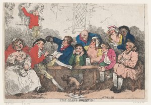 The Slang Society, 24. heinäkuuta 1785, 24. heinäkuuta 1785. tekijältä Thomas Rowlandson