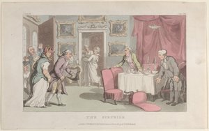 The Surprise, The Vicar of Wakefield, 1. toukokuuta 1817., 1. toukokuuta 1817. tekijältä Thomas Rowlandson