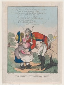Sweet Little Girl, jota rakastan, 4.6.1808., 4.6.1808. tekijältä Thomas Rowlandson