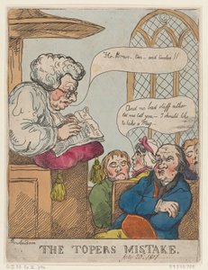Toperin virhe, 20. heinäkuuta 1801, 20. heinäkuuta 1801. tekijältä Thomas Rowlandson