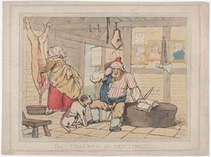 Tunteiden voitto, 15. tammikuuta 1787, 15. tammikuuta 1787. tekijältä Thomas Rowlandson