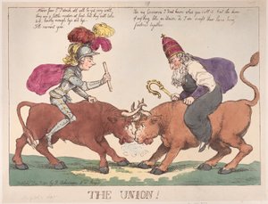 Liitto, 1. tammikuuta 1801., 1. tammikuuta 1801. tekijältä Thomas Rowlandson
