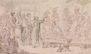 Wakefieldin kirkkoherra: Perhekuva tekijältä Thomas Rowlandson