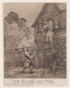Kylän tohtori, 8. kesäkuuta 1774, 8. kesäkuuta 1774. tekijältä Thomas Rowlandson