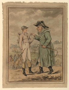 Turfin temppuja tai kilpailun häviämisen ratkaiseminen tekijältä Thomas Rowlandson