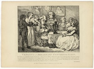 Veronica Aamiaiskeskustelu, Boswellin Hebridien kiertomatkasta tekijältä Thomas Rowlandson