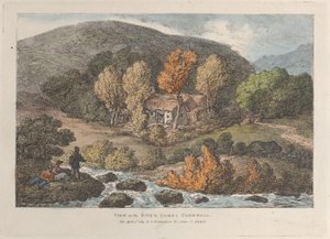 Näkymä Camel-joelle, Cornwall, Views in Cornwall, 12. huhtikuuta 1812., 12. huhtikuuta 1812. tekijältä Thomas Rowlandson