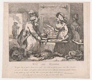 Wit and Wisdom Boswellin maalaukselliset kaunottaret, ensimmäinen osa, 15. toukokuuta 1786, 15. toukokuuta 1786. tekijältä Thomas Rowlandson