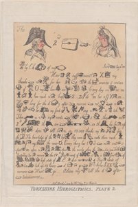 Yorkshiren hieroglyfit, levy 2, 11. maaliskuuta 1809, 11. maaliskuuta 1809. tekijältä Thomas Rowlandson