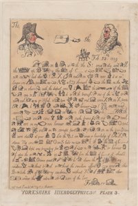 Yorkshiren hieroglyfit, levy 3, 13. maaliskuuta 1809, 13. maaliskuuta 1809. tekijältä Thomas Rowlandson