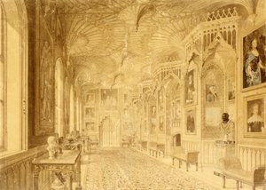 Long Gallery at Strawberry Hill, Twickenham (tulostus)