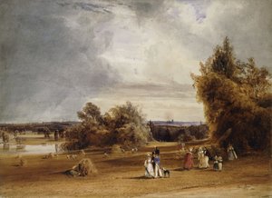 Näkymä Pariisiin St. Cloudista, 1830 tekijältä Thomas Shotter Boys