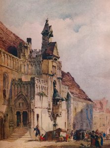 Kaupungintalo, St Omer, 1867 tekijältä Thomas Shotter Boys