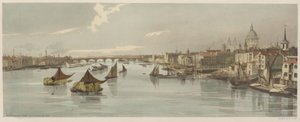 Lontoo sellaisena kuin se on: Blackfriars, Southwark Bridgestä tekijältä Thomas Shotter Boys