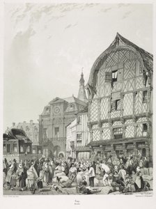 Kuvankauniita ja romanttisia matkoja vanhassa Ranskassa, Picardie Vol. 2, 1840. tekijältä Thomas Shotter Boys