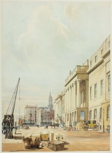 Custom House, levy kolme julkaisusta Original Views of London sellaisena kuin se on tekijältä Thomas Shotter Boys