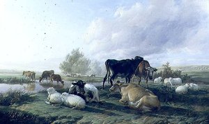 White Hall Meadowsissa, Canterburyssa tekijältä Thomas Sidney Cooper