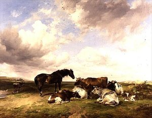 Kesäiset suihkut tekijältä Thomas Sidney Cooper