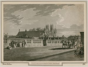 Näkymä Westminster Bridgelle