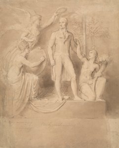 Tutkimus Wellingtonin monumentille tekijältä Thomas Stothard