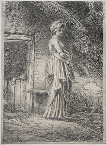 Polyautografian näytteet: Kadonnut omena tekijältä Thomas Stothard
