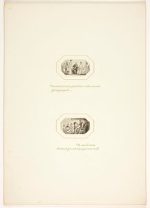 Tutkielma teoksen "The Task" kuvalaattaa varten tekijältä Thomas Stothard