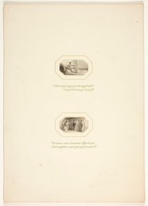 Tutkielma The Task -teoksen kuvalaattaa varten tekijältä Thomas Stothard