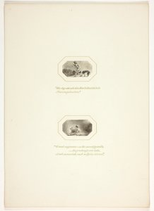 Tutkielma The Task -teoksen kuvalaattaa varten tekijältä Thomas Stothard