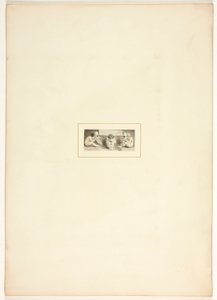 Tutkielma teoksen "The Task" kuvalaattaa varten tekijältä Thomas Stothard