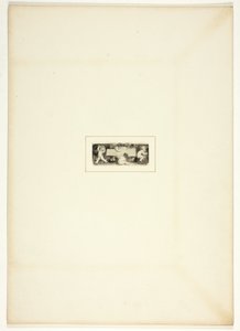 Tutkimus lautaselle The Triumphs of Temperista, vuoden 1796 Royal Engagements Pocket Book -kirjasta tekijältä Thomas Stothard