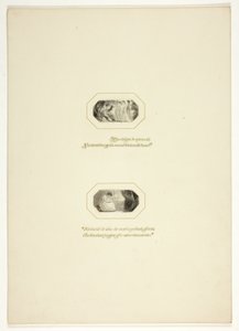 Tutkimus lautaselle The Triumphs of Temperista, vuoden 1796 Royal Engagements Pocket Book -kirjasta tekijältä Thomas Stothard
