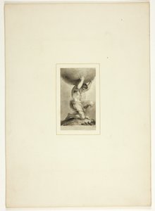 Tutkimus lautaselle The Triumphs of Temperista, vuoden 1796 Royal Engagements Pocket Book -kirjasta tekijältä Thomas Stothard