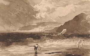 Lyme Regis, Dorsetshire, myrsky tekijältä Thomas Sully