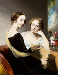 Neitien Mary ja Emily McEuenin muotokuva tekijältä Thomas Sully