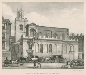 Pyhän Dunstanin kirkko lännessä tekijältä Thomas Talbot Bury