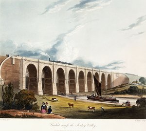 Viadukti Sankeyn laakson poikki, 1831