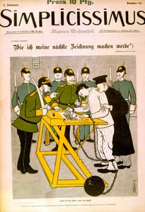 Saksan lehdistön sensuuri tekijältä Thomas Theodor Heine