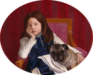 Johanna, taiteilijan tytär mopsiineen tekijältä Thomas Theodor Heine