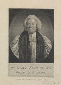 Jonathan Shipley, St. Asafin piispa